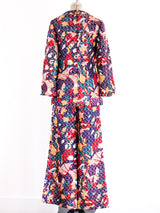 Bill Blass Multicolor Brocade Ensemble Suit arcadeshops.com