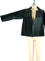 Issey Miyake Perforated Architectural Jacket Jacket arcadeshops.com