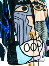 Judith Roberts Art To Wear Face Jacket Jacket arcadeshops.com