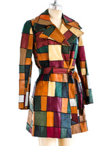 1970's Patchwork Leather Jacket Jacket arcadeshops.com