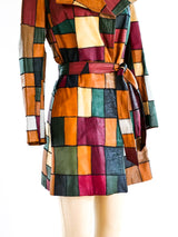1970's Patchwork Leather Jacket Jacket arcadeshops.com