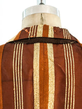 Lurex Stripe Equestrian Jacket Jacket arcadeshops.com