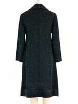 1960's Christian Dior Textured Coat Jacket arcadeshops.com