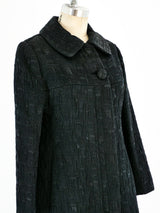 1960's Christian Dior Textured Coat Jacket arcadeshops.com