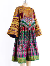 Afghani Embellished Dancing Dress Dress arcadeshops.com
