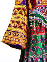 Afghani Embellished Dancing Dress Dress arcadeshops.com