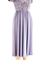 1940's Soutache Sequin Dress Dress arcadeshops.com