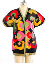 Reversible Floral Art To Wear Jacket Jacket arcadeshops.com