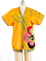 Reversible Floral Art To Wear Jacket Jacket arcadeshops.com