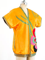 Reversible Floral Art To Wear Jacket Jacket arcadeshops.com