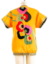 Reversible Floral Art To Wear Jacket Jacket arcadeshops.com