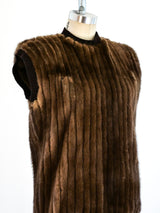 Mink Sleeveless Sweater Top arcadeshops.com