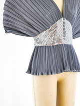 Sculptural Pleated Top Top arcadeshops.com
