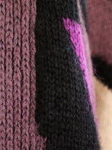 Geometric Pattern Maxi Cardigan Jacket arcadeshops.com