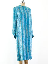 Adele Simpson Paisley Silk Dress Dress arcadeshops.com