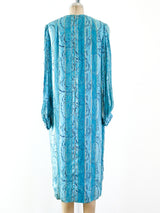 Adele Simpson Paisley Silk Dress Dress arcadeshops.com
