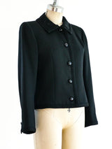 Yves Saint Laurent Soutache Trim Jacket Jacket arcadeshops.com