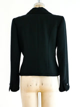 Yves Saint Laurent Soutache Trim Jacket Jacket arcadeshops.com