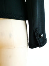Yves Saint Laurent Soutache Trim Jacket Jacket arcadeshops.com