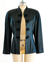 Bottega Veneta Leather Jacket Jacket arcadeshops.com