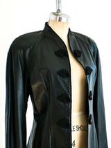 Bottega Veneta Leather Jacket Jacket arcadeshops.com