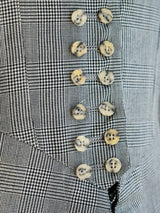 Alaia Glen Plaid Romper Suit arcadeshops.com