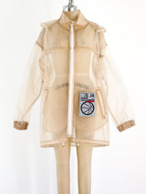Maison Margiela Sheer Hooded Jacket Jacket arcadeshops.com