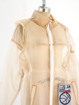 Maison Margiela Sheer Hooded Jacket Jacket arcadeshops.com