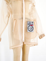 Maison Margiela Sheer Hooded Jacket Jacket arcadeshops.com