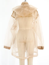 Maison Margiela Sheer Hooded Jacket Jacket arcadeshops.com