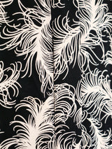 Norma Kamali Feather Printed Dress Dress arcadeshops.com