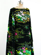 Mr Blackwell Split Sleeve Embellished Jersey Gown Dress arcadeshops.com