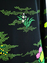 Mr Blackwell Split Sleeve Embellished Jersey Gown Dress arcadeshops.com