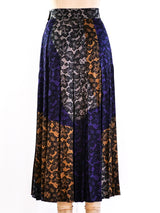 Escada Lace Printed Midi Skirt Skirt arcadeshops.com