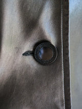 Yves Saint Laurent Fringed Leather Jacket Jacket arcadeshops.com