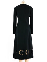 Pierre Cardin Cutout Midi Dress Dress arcadeshops.com