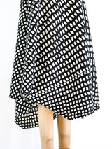 Issey Miyake Printed One Shoulder Dress Dress arcadeshops.com