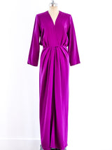 Yves Saint Laurent Amethyst Gown Dress arcadeshops.com