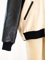 Kansai Yamamoto Tribal Applique Varsity Jacket Jacket arcadeshops.com