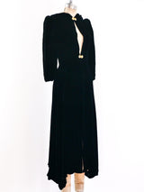 Velvet Hooded Jacket Jacket arcadeshops.com