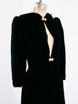 Velvet Hooded Jacket Jacket arcadeshops.com