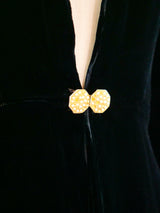 Velvet Hooded Jacket Jacket arcadeshops.com