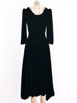 Velvet Hooded Jacket Jacket arcadeshops.com