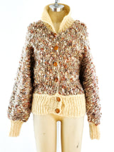 Boucle Knit Cardigan Jacket arcadeshops.com