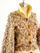 Boucle Knit Cardigan Jacket arcadeshops.com