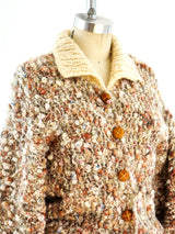 Boucle Knit Cardigan Jacket arcadeshops.com