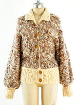 Boucle Knit Cardigan Jacket arcadeshops.com