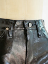 1990's Wrangler Coated Denim Jeans Bottom arcadeshops.com