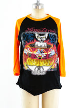 Aerosmith Nine Lives Concert Tee T-shirt arcadeshops.com