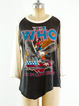The Who 1982 Farewell Tour Tee T-shirt arcadeshops.com